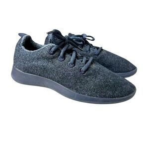 Allbirds Blue Merino Wool Runner Mizzles Laced Sneakers Women’s Size 8